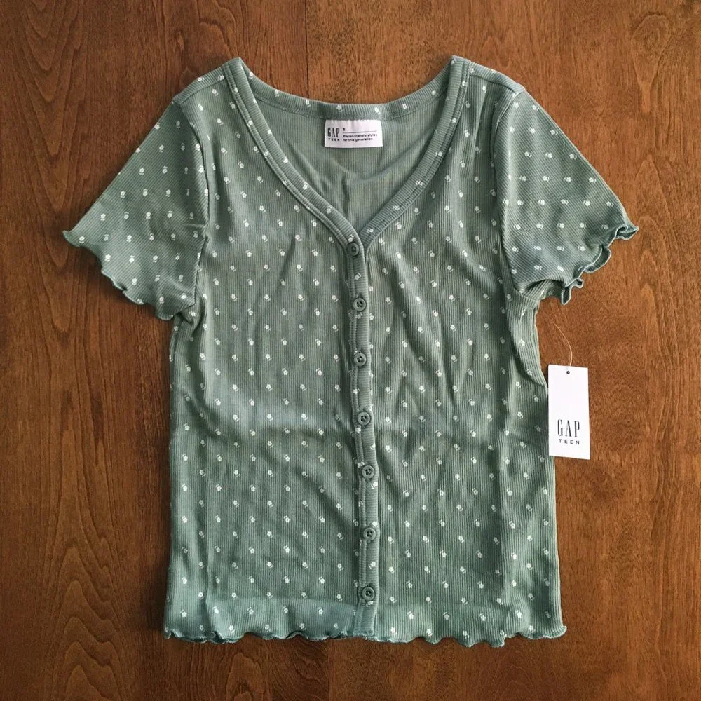 Gap cami dress and tees M 8 NWT